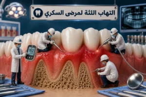 علاج التهاب اللثة لمرضى السكري وتقرحات الفم | الأسباب والعلاج 7 التهاب اللثة لمرضى السكري