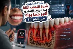 علاج التهاب اللثة لمرضى السكري وتقرحات الفم | الأسباب والعلاج 9 علاج التهاب اللثة لمريض السكري