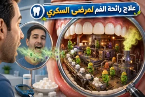 علاج رائحة الفم لمرضى السكري | رائحة الاسيتون لمريض السكر 7 علاج رائحة الفم لمرضى السكري