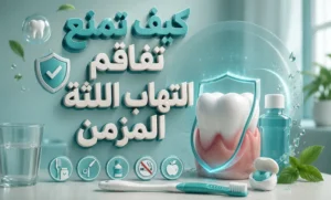 التهاب اللثة المزمن: أعراضه وأسبابه وعلاجه، هل يشفى نهائيا؟ 8 التهاب اللثة المزمن