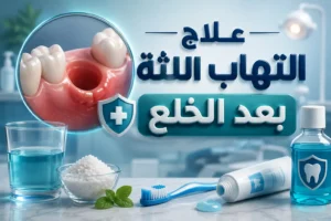 علاج التهاب اللثة بعد الخلع: أسباب التورم والطبقة البيضاء وعلامات العدوى ومتى يجب زيارة الطبيب 7 علاج التهاب اللثة بعد الخلع